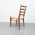 Set Van 4 Vintage Eetkamerstoelen Pastoe St 09 thumbnail 6