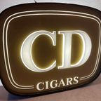 Vintage Lichtreclame Jaren 50 – Cd Cigars thumbnail 5