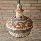 70's Vintage Hanglamp Keramieke Hanglamp Retro Stijl thumbnail 5