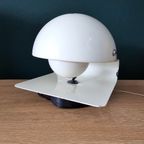 Witte Bugia Tafel Of Wandlamp Giusepe Cormio Voor Guzzini Italiaans 1970 thumbnail 3