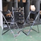 Xb56. Folding Chairs 70’S- 5 Stuks thumbnail 2