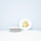 6x Set Ontbijtborden Fruit Hutschenreuther thumbnail 4