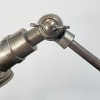 Zilverkleurige Vintage Bocx Tafellamp, 1980’S thumbnail 8