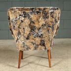 Vintage Cocktailfauteuil – Velours – Jaren 60 thumbnail 3