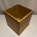 Grenen Houten Kruk Of Bak Jaren 60 70 thumbnail 3