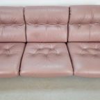 Vintage Coja Bank & Fauteuil Zweden '70 Leer Palissander thumbnail 2