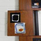 Staande Kapstok Met Tegel Decoratie, Jaren 60 thumbnail 10