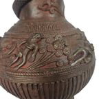 Tibet - Brons - 'Dragon' - Mythische Figuren - Vaas - 20E Eeuw thumbnail 5