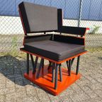 Unieke Jaren 70 Design Fauteuil thumbnail 4