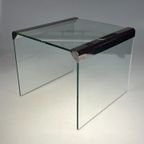 Glazen Bijzettafel, Galotti & Radice, 1970'S Italië thumbnail 14