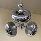 Lamp Jaren 70 Space Age Spoetnik Verchroomd Frans thumbnail 11