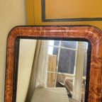 Franse Spiegel Louis Philippe 53 Cm. thumbnail 2