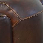 Tijdloze En Exclusieve Rundleren Aviator Design Fauteuil Met Een Unieke Kleurstelling thumbnail 14