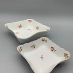Set Schalen Bavaria Oranje Bloemmotief 2 Stuks thumbnail 5
