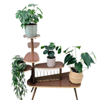 Vintage, Retro Planten Tafeltje/etagère Jaren '50-'60 thumbnail 4