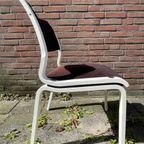 6 Zeldzame Pastoe Design Stoelen. Pastoe Eetkamer Stoelen. Unieke Vintage Stoelen thumbnail 12