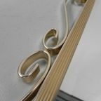 Vintage Geslepen Spiegel In Aluminium Frame thumbnail 16