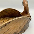 Rotan Bamboe Mand Zwaan thumbnail 2