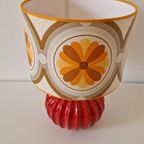 Retro Schemerlamp Oranje Jaren 70 Stijl Lamp Retro Lamp thumbnail 3