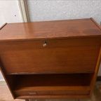 Vintage Wandkast-/ Highboard thumbnail 11