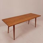 Vintage Houten Salontafel, Deens Design, Retro Midcentury thumbnail 5