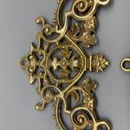 Set Antiek Koperen Ornamenten 2 Stuks thumbnail 3