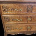 2089 Antieke Louis Xv Quinze Commode, Ladenkast thumbnail 8