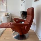 Design Elektrische Lederen Relax Fauteuil thumbnail 2