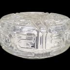 1046 Vintage Transparante Plafonniere thumbnail 2