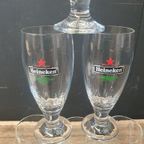 2105 Vintage Heineken Lady Bokalen , Bierglazen thumbnail 6