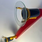 Vintage IKEA Eclectisch Blauw Plafonniere thumbnail 3