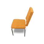 Mid-Century Beige, Bronskleurig Eetkamerstoel thumbnail 3