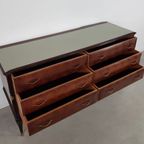Italian Modern Rare Zebra Mahogany Dressoir thumbnail 4