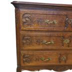 2089 Antieke Louis Xv Quinze Commode, Ladenkast thumbnail 2