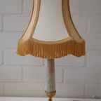 2138 Hollywood Regency Beige Tafellamp Schemerlamp thumbnail 5