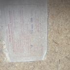Mid-Century Wit, Zilverkleurig, Bruin Eettafel thumbnail 2