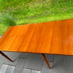 Mid-Century Bruin Eettafel thumbnail 13