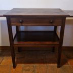 Strakke Klassieke Sidetable Bijzettafel, Stomme Knecht, Theetafel thumbnail 8