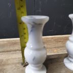 2111 Vintage Marmeren Mini Vaasjes thumbnail 3