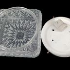 2027 Vintage Glazen Plafonniere Plafondlamp thumbnail 4