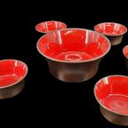 1038  Vintage Keramiek Schalen Set Pinda Set thumbnail 2