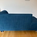 Gelderland 4800 Armrechts 2-Zits Chaise Longue Met Stof Kvadrat 632 Blauw thumbnail 6