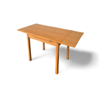 Mid-century Licht Gekleurde Eettafel thumbnail 3