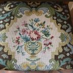 2142 Antieke Vintage Ridderstoel Barok Fauteuil thumbnail 2