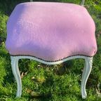 Klassiek Roze Fauteuil thumbnail 5