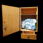 2017 Vintage Brocante Houten Hangkastje thumbnail 6