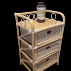 2210 Bohemian Rotan Rieten Beige Ladekast thumbnail 8