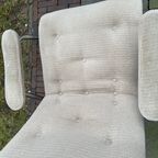 Mid-Century Beige, Zilver Fauteuil thumbnail 8