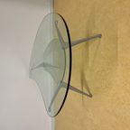 Bontempi Casa Modern Kobus Glas Salontafel Zilverkleurig, Transparant thumbnail 2