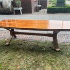 Mid-Century Bruin Salontafel thumbnail 15